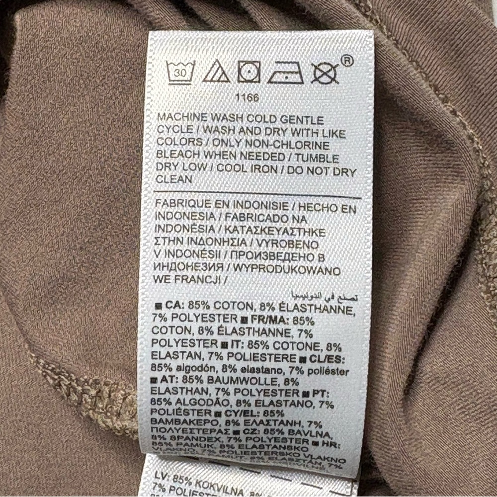 Athleta Outbound Tank • Size 3X • Mock Neck Pyrite Brown Sleeveless Cotton $49 - Picture 10 of 10